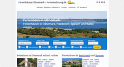 Desktop Screenshot of ferienwohnung.dk